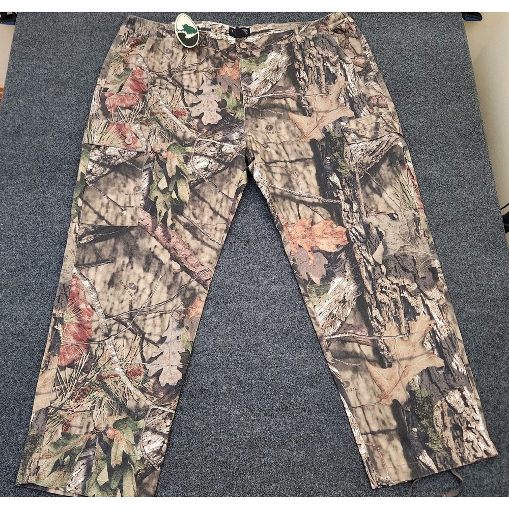 Midway USA Mens 50×32 Camo Pants Camoflauge Mossy Oak Hunting Outdoors NEW